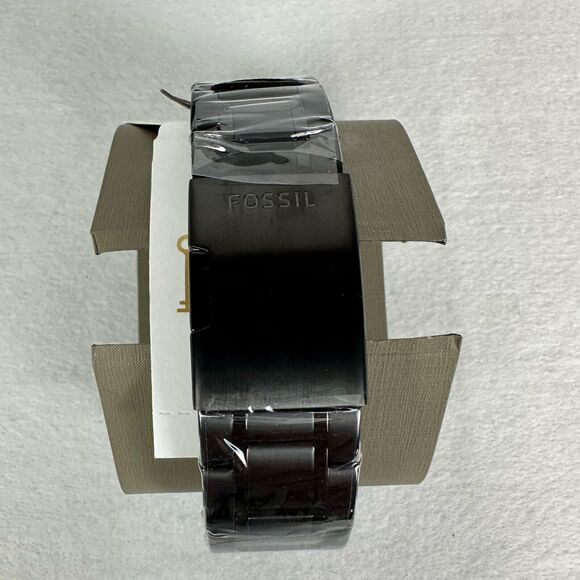 New Fossil Flynn Automatic Black Stainless Steel Watch BQ2092 - Picture 13 of 13